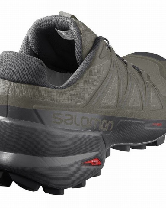 Salomon Speedcross 5 Wide Trail Running Shoes Purple/Black Men Salomon Speedcross 5 Wide Trail Running Shoes Purple/Black Men