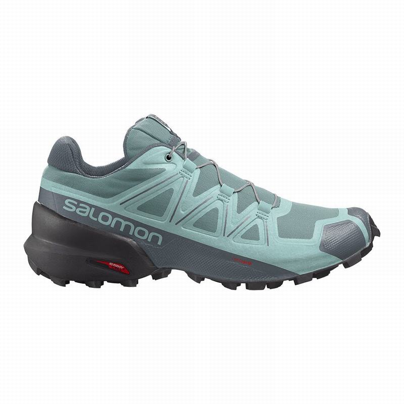 Salomon Speedcross 5 Trail Running Shoes Turquoise Women