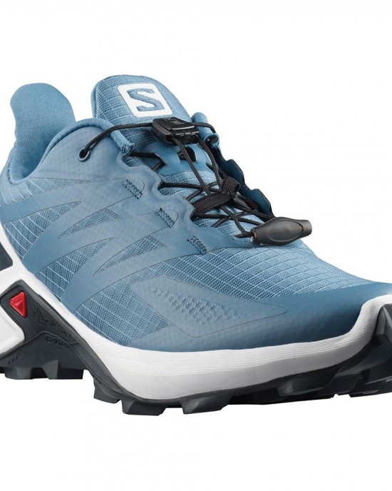 Salomon Supercross Blast W Trail Running Shoes Blue Women