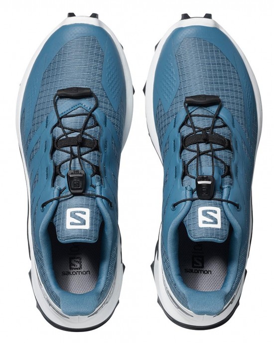 Salomon Supercross Blast W Trail Running Shoes Blue Women