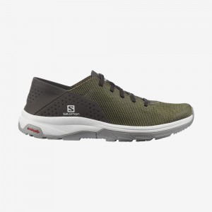 Salomon Tech Lite Hiking Shoes Olive Green Men