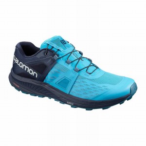 Salomon Ultra/Pro Trail Running Shoes Blue Men