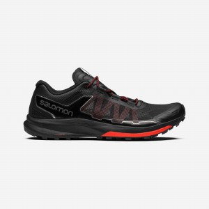 Salomon Ultra Raid Trail Running Shoes Black/Red Men