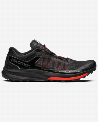 Salomon Ultra Raid Trail Running Shoes Black/Red Men