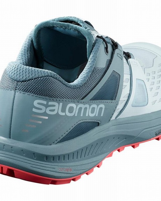 Salomon Ultra W/Pro Trail Running Shoes Grey Blue Grey Women