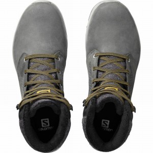 Salomon Utility Climasalomon Waterproof Winter Boots Khaki Men