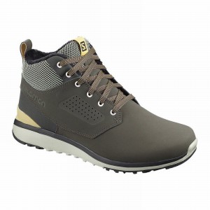 Salomon Utility Freeze Climasalomon Waterproof Winter Boots Olive