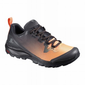 Salomon Vaya Gore-Tex Hiking Shoes Black/Orange Women