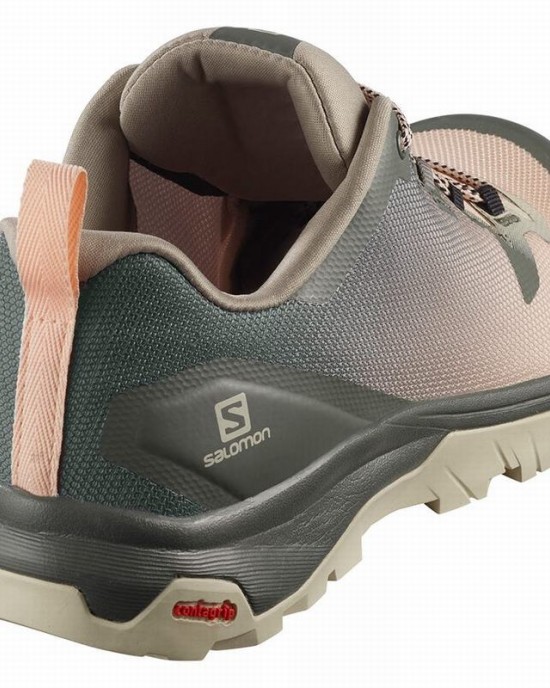 Salomon Vaya Hiking Shoes Pink/Green Women