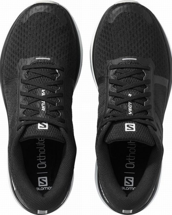 Salomon Vectur Running Shoes Black/White Men