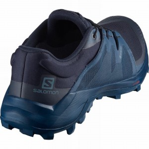Salomon Wildcross Gtx Trail Running Shoes Navy Men