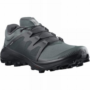 Salomon Wildcross Trail Running Shoes Green Men