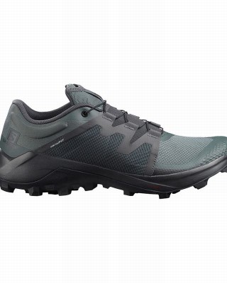 Salomon Wildcross Trail Running Shoes Green Men