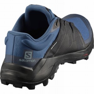 Salomon Wildcross Trail Running Shoes Navy/Black Men