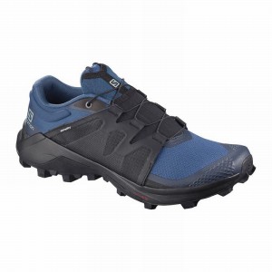 Salomon Wildcross Trail Running Shoes Navy/Black Men