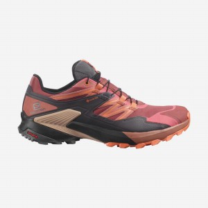 Salomon Wings Sky Gore-Tex Trail Running Shoes Red/Black Women