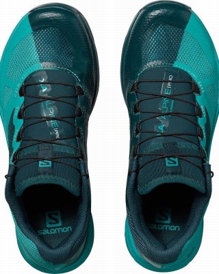 Salomon X Alpine W/Pro Trail Running Shoes Turquoise/Blue Women