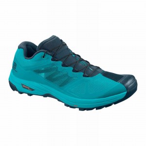 Salomon X Alpine W/Pro Trail Running Shoes Turquoise/Blue Women