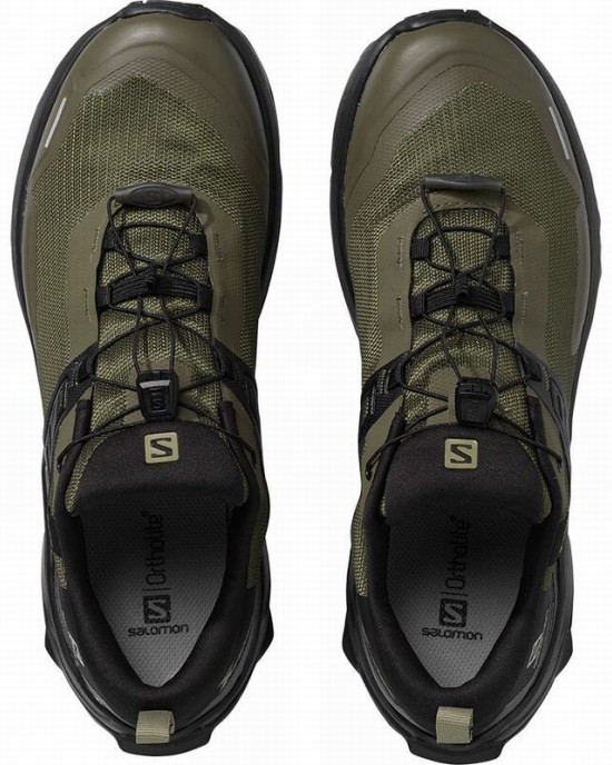 Salomon X Raise Gore-Tex Hiking Shoes Purple/Black Men