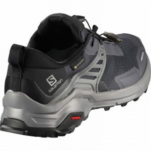 Salomon X Raise Gore-Tex Hiking Shoes Dark Blue/Black Women