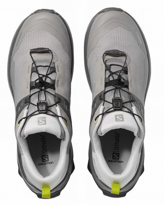 Salomon X Raise Hiking Shoes Grey/Light Green Men