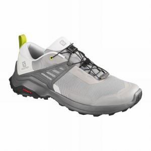 Salomon X Raise Hiking Shoes Grey/Light Green Men