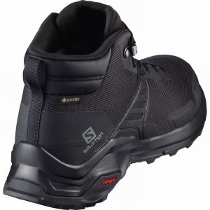 Salomon X Raise Mid Gore-Tex Hiking Shoes Black Men