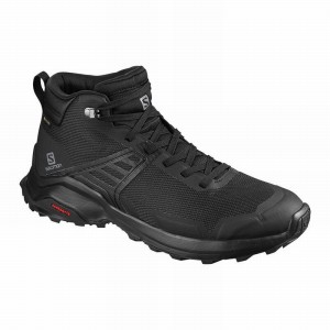 Salomon X Raise Mid Gore-Tex Hiking Shoes Black Men