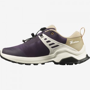 Salomon X Raise Hiking Shoes Purple Women