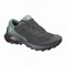 Salomon X Reveal Hiking Shoes Dark Grey/Green Women