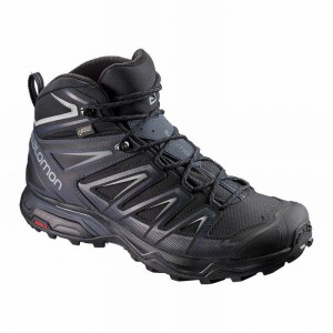 Salomon X Ultra 3 Mid Gore-Tex Hiking Boots Black Men