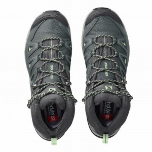 Salomon X Ultra 3 Mid Gore-Tex Hiking Boots Green Women