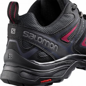 Salomon X Ultra 3 Hiking Shoes Deep Grey/Black Women