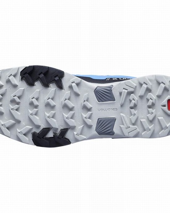 Salomon X Ultra 4 Gore-Tex Hiking Shoes Blue/Black Women Salomon X Ultra 4 Gore-Tex Hiking Shoes Blue/Black Women