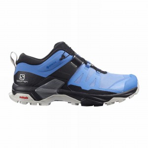 Salomon X Ultra 4 Gore-Tex Hiking Shoes Blue/Black Women