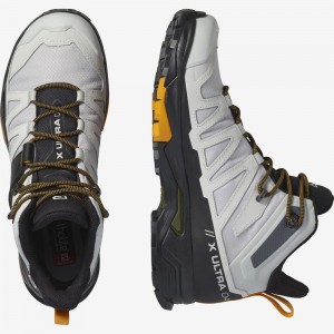 Salomon X Ultra 4 Mid Gore-Tex Hiking Boots Sliver Men