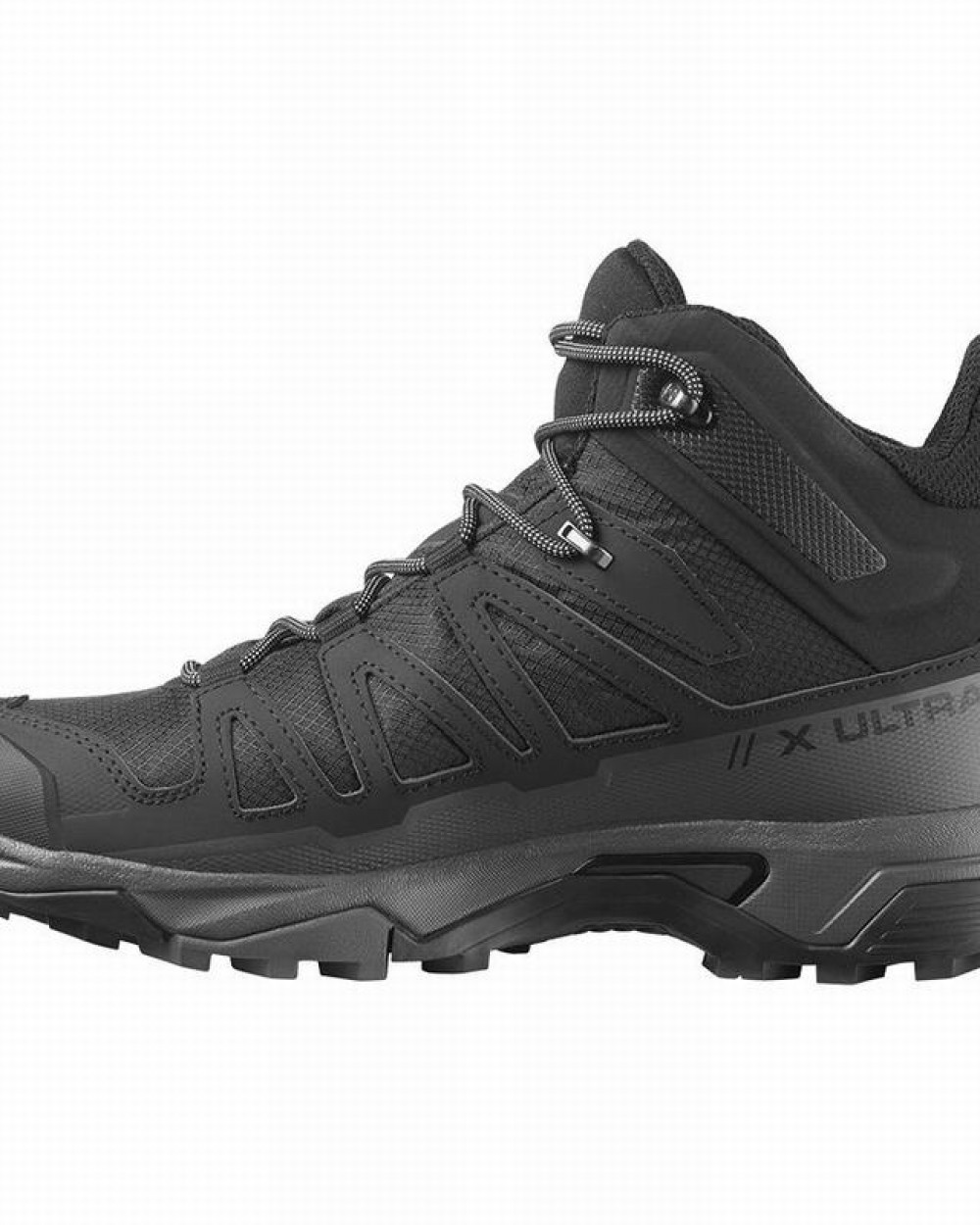 Salomon X Ultra 4 Mid GoreTex Hiking Boots Black/Blue Men
