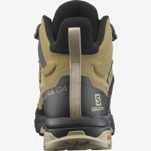 Salomon X Ultra 4 Mid Gore-Tex Hiking Boots Khaki Men