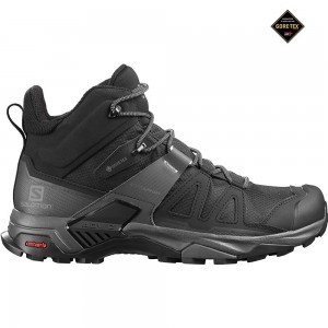 Salomon X Ultra 4 Mid Gore-Tex Running Shoes Black Men