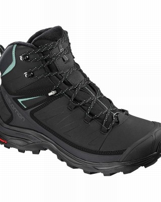 Salomon X Ultra Mid Cs Wp W Winter Boots Black Women
