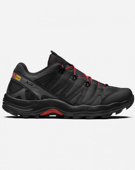 Salomon Xa Pro 1 Trail Running Shoes Black/Red Men
