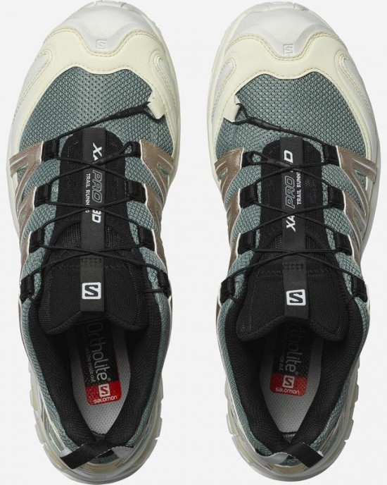 Salomon Xa Pro 3D Trail Running Shoes Turquoise/Brown Turquoise Men