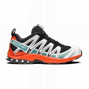 Salomon Xa Pro 3D Trail Running Shoes Black/Red Orange Men