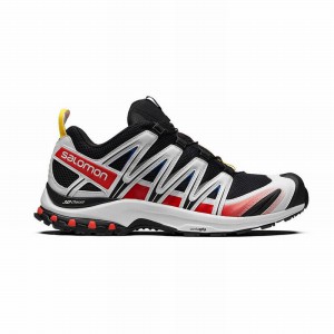 Salomon Xa Pro 3D Racing Trail Running Shoes Black/White Men