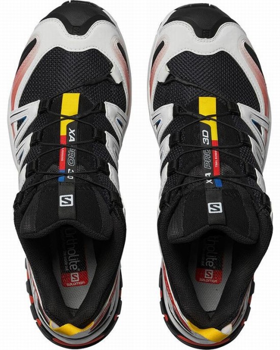 Salomon Xa Pro 3D Racing Trail Running Shoes Black/White Women
