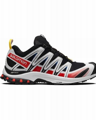 Salomon Xa Pro 3D Racing Trail Running Shoes Black/White Women