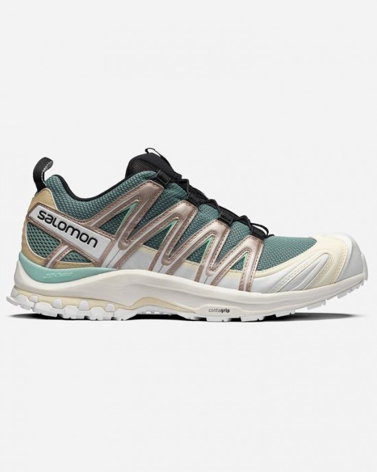Salomon Xa Pro 3D Trail Running Shoes Turquoise/Brown Women