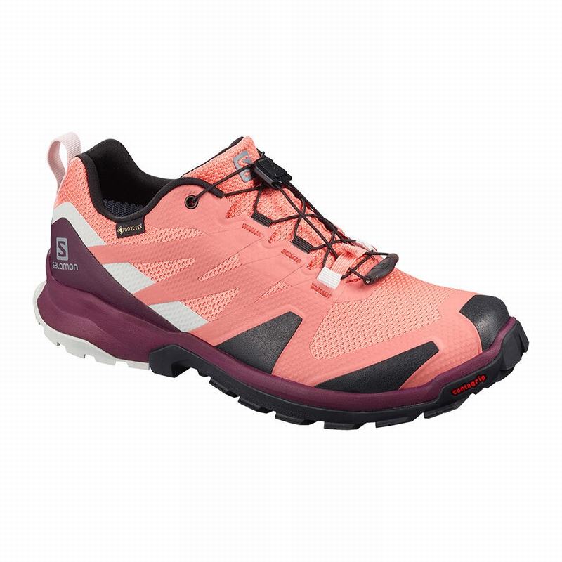 Salomon Xa Rogg Gtx W Trail Running Shoes Coral Black Women