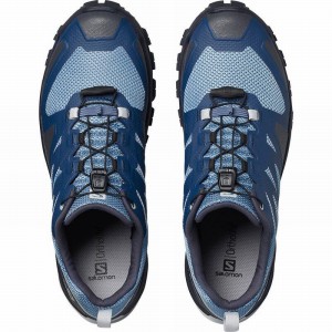 Salomon Xa Rogg Hiking Shoes Blue Men