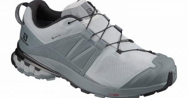 Salomon Xa Wild Gore Tex Trail Running Shoes Grey Men
